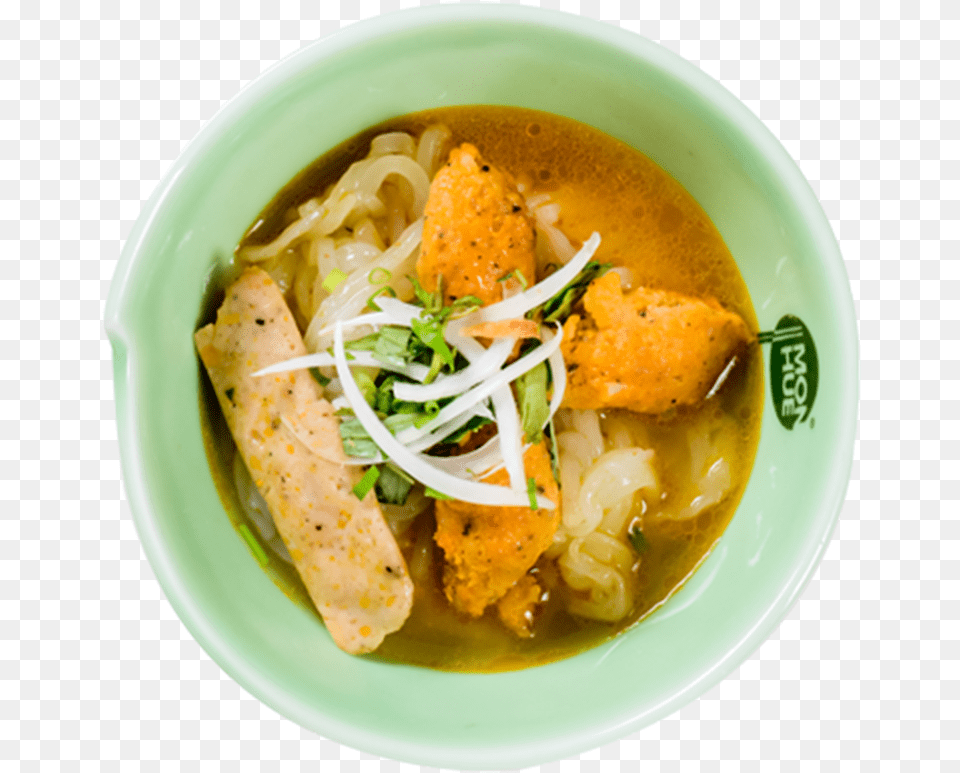 Nam Pho House Noodles Soup With Crabs Paste Bnh Canh, Bowl, Dish, Food, Meal Free Png Download