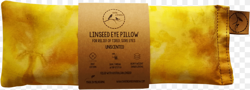 Namaskar Eye Pillow Melbourne Designer Cotton Pillow, Cushion, Home Decor, Text Png Image