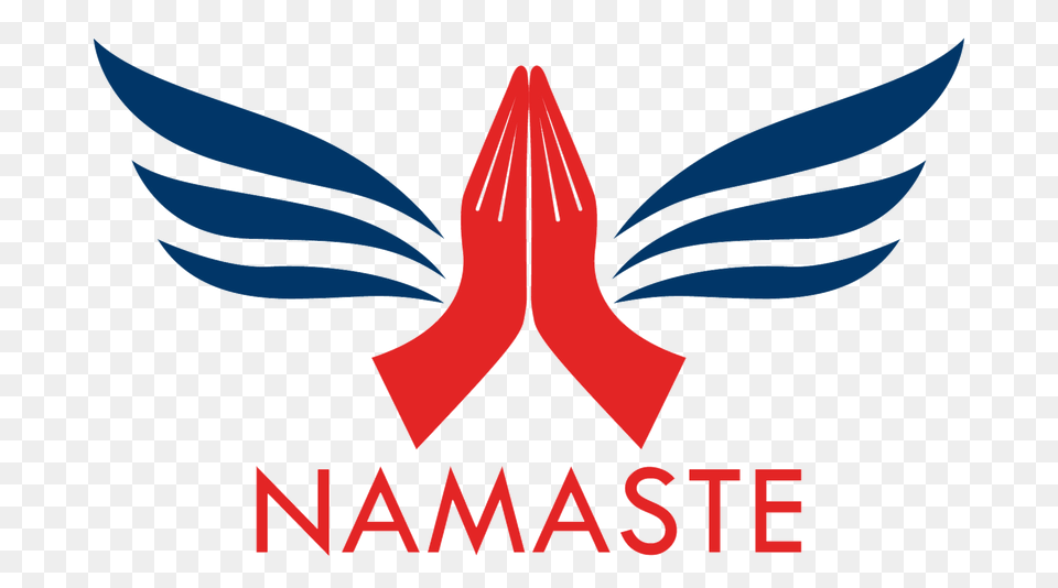 Namaste Hand Images, Logo, Emblem, Symbol, Animal Free Transparent Png