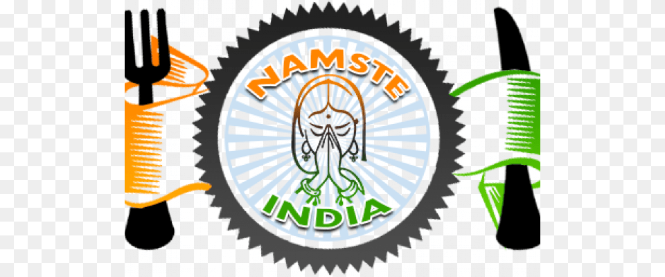 Namaste India, Machine, Spoke, Logo, Wheel Png Image