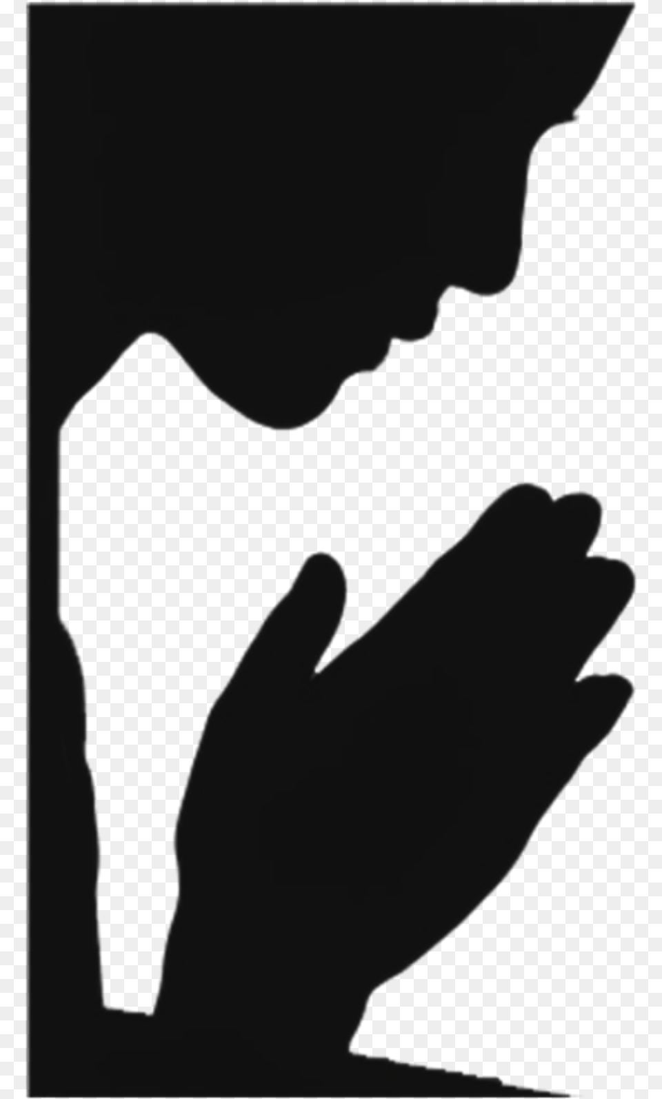 Namaste Praying For My City, Silhouette, Body Part, Hand, Person Free Png Download