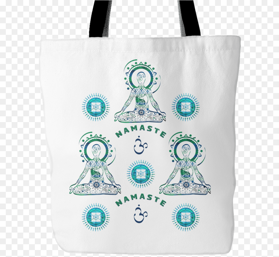 Namaste Tote Bag For Yoga Or Buddhist Tote Bag, Accessories, Tote Bag, Handbag, Baby Free Png Download