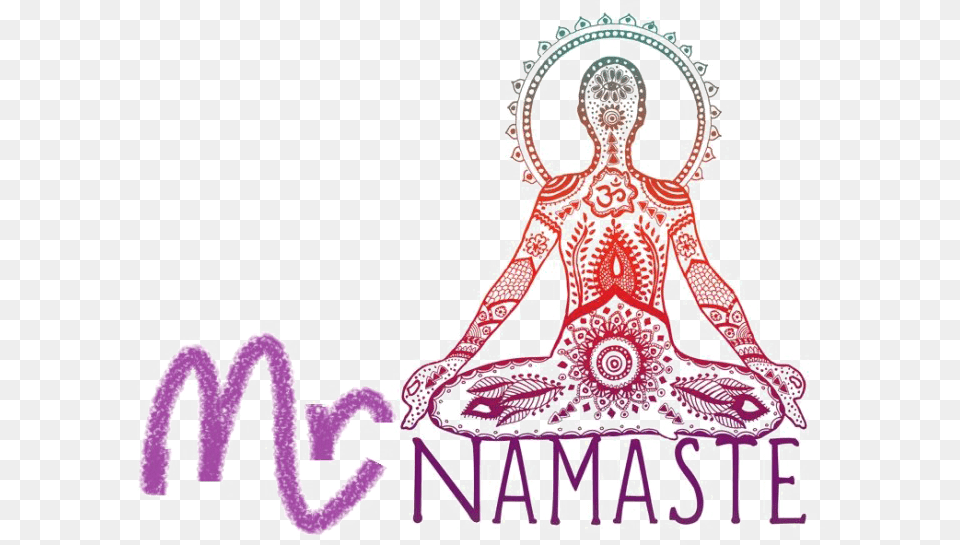 Namaste Transparent Background Meditation Drawing, Adult, Bride, Female, Person Free Png Download