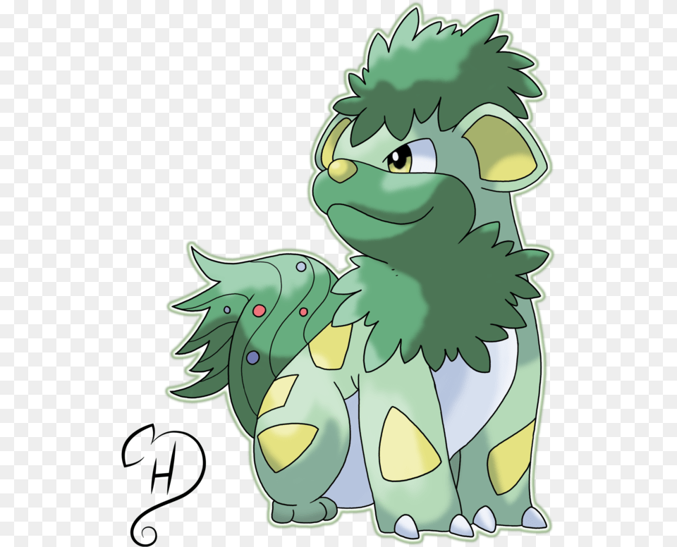 Namerian Growlithe By Cdhernly Grass Type Growlithe, Book, Comics, Publication, Baby Free Transparent Png