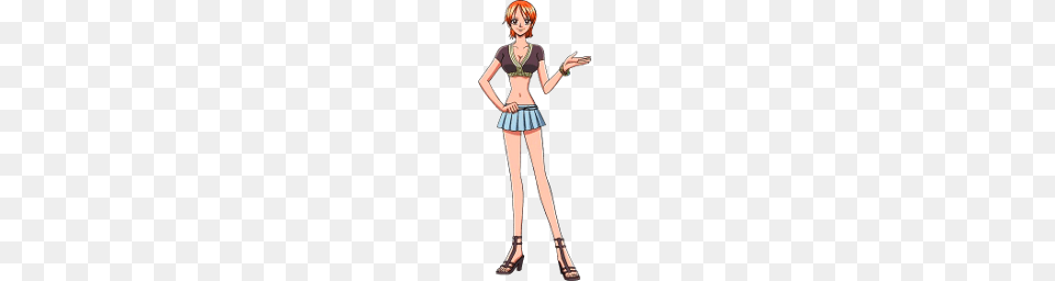 Nami Icon One Piece Manga Iconset Crountch, Book, Comics, Publication, Adult Free Png Download