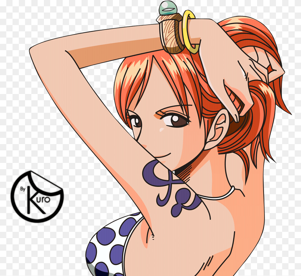 Nami One Piece Hd, Publication, Book, Comics, Woman Free Transparent Png