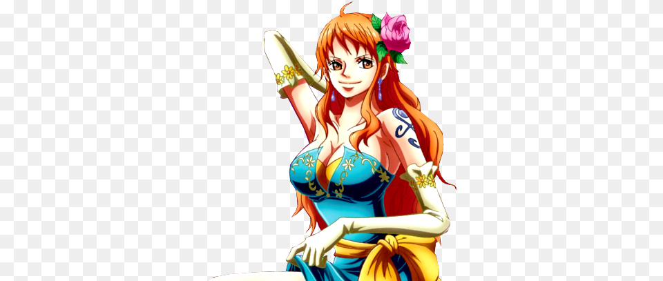 Nami Book, Clothing, Comics, Costume Free Transparent Png