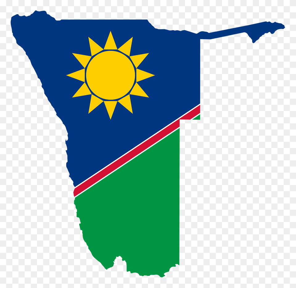 Namibia Flag Map Clipart, Dynamite, Weapon Png Image