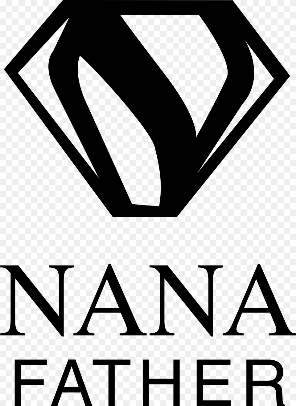 Nana Father, Gray Free Png