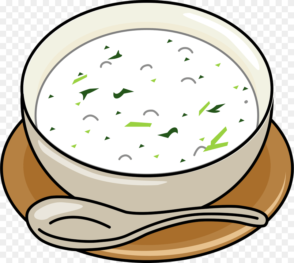 Nanakusa Gayu Seven Herb Rice Porridge Clipart, Bowl, Cutlery, Dish, Food Png