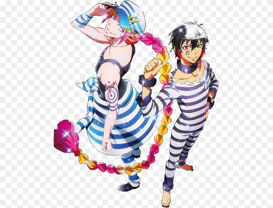 Nanbaka Anime Manga Jyugo Jyugonanbaka Uno Unonanbaka, Book, Comics, Publication, Baby Png Image