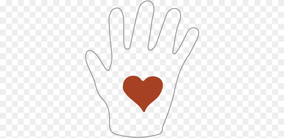 Nancy Ging Logo Hand Heart Hand Heart, Clothing, Glove Free Png