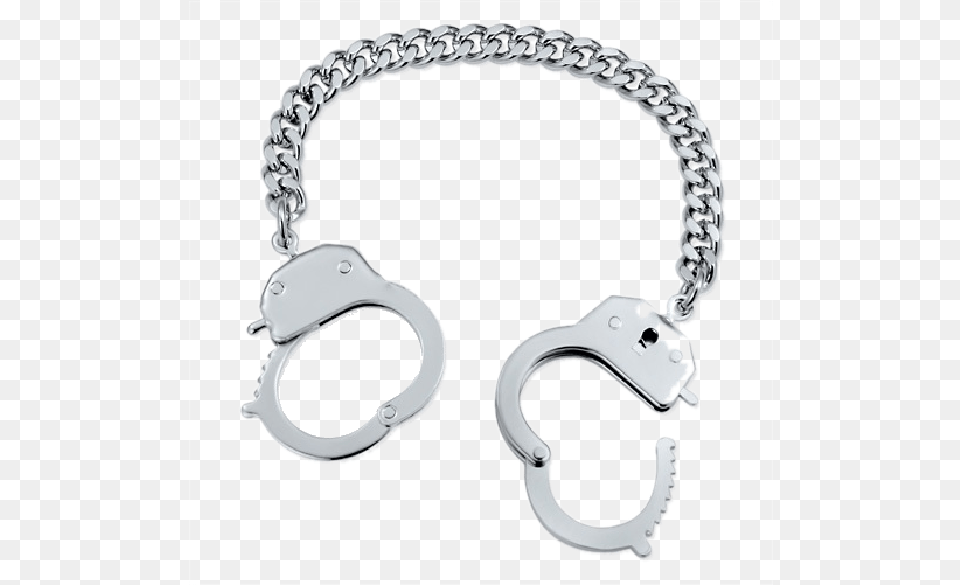 Nancy Grace Handcuff Bracelet Silver, Accessories, Jewelry Png Image