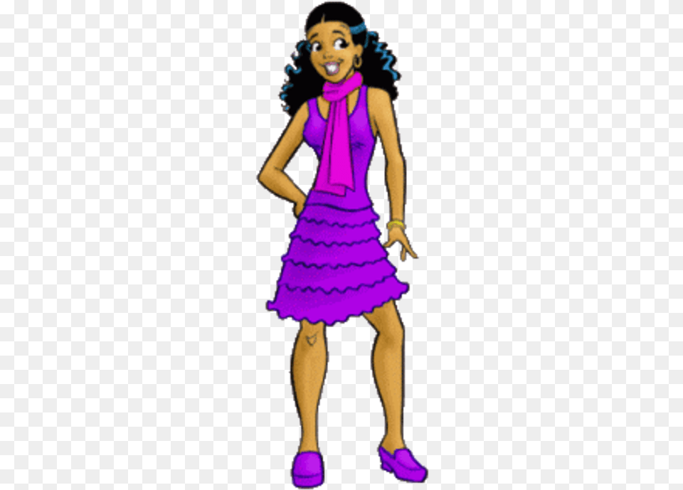Nancy Woods Archie Comics Nancy Woods, Purple, Clothing, Costume, Person Free Png Download