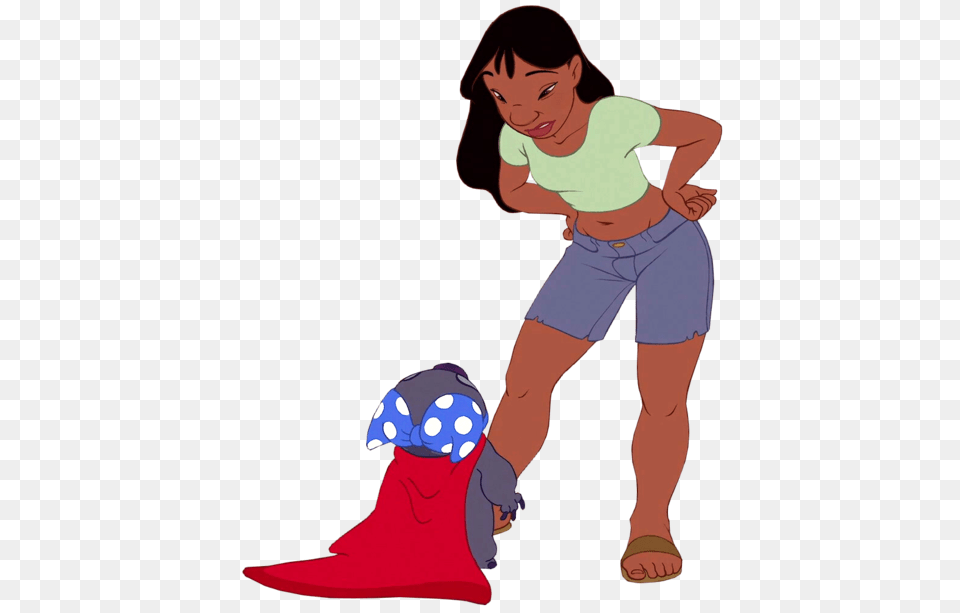 Nani Lilo Stitch David Stitch, Person, Cartoon, Face, Head Free Transparent Png