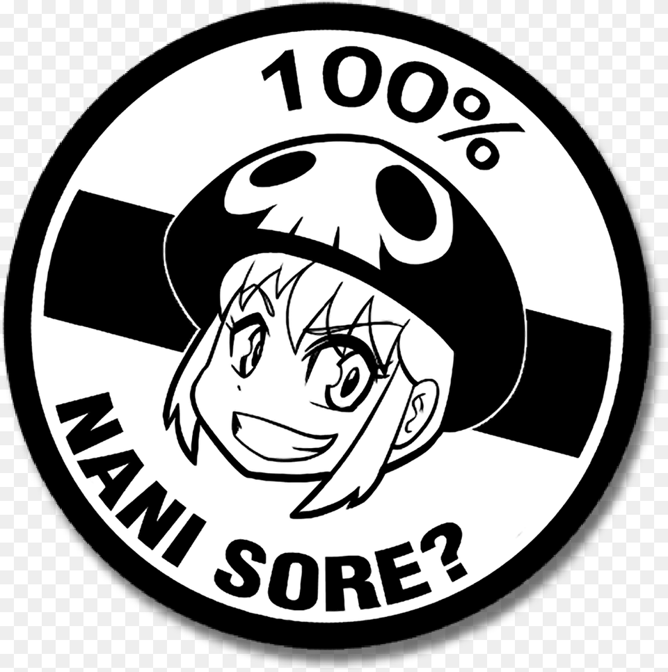 Nani Sore Download Kill La Kill Circle, Logo, Face, Head, Person Free Png