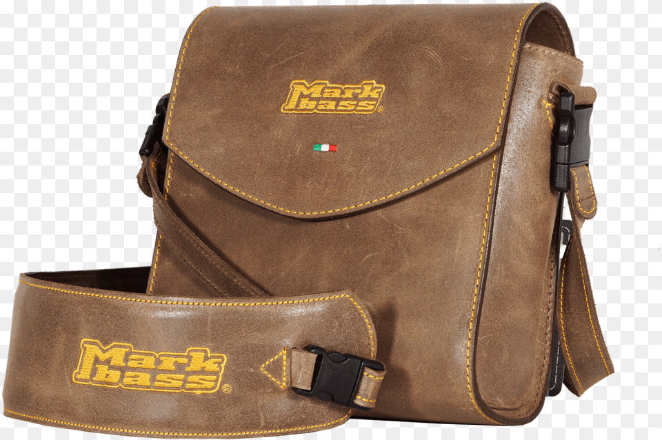 Nano Mark 300 Leather Bag Brown Markbass Nano Mark 300 Leather Bag Brown, Accessories, Handbag, Canvas, Strap Free Png Download