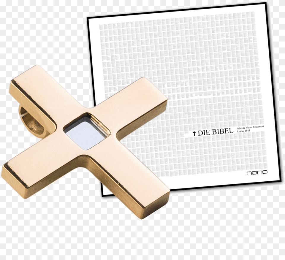 Nanobibel Gleich Nano Cross, Page, Symbol, Text Png Image
