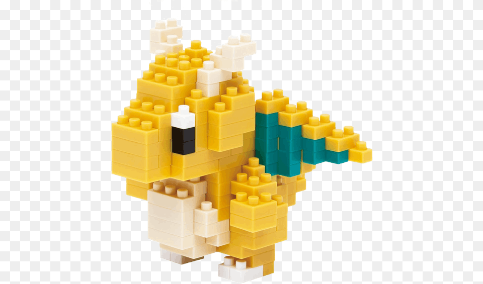 Nanoblock Pokemon Dragonite, Toy Free Png