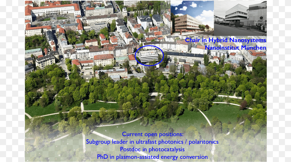 Nanoinstitute Munich Our New Building Right At Englischer, Urban, City, Metropolis, Neighborhood Png Image