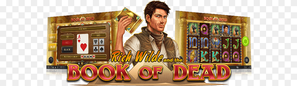 Naoki Embarked On An Ancient Egypt Adventure With Book Book Of Dead Play N Go, Gambling, Game, Slot, Adult Free Png Download