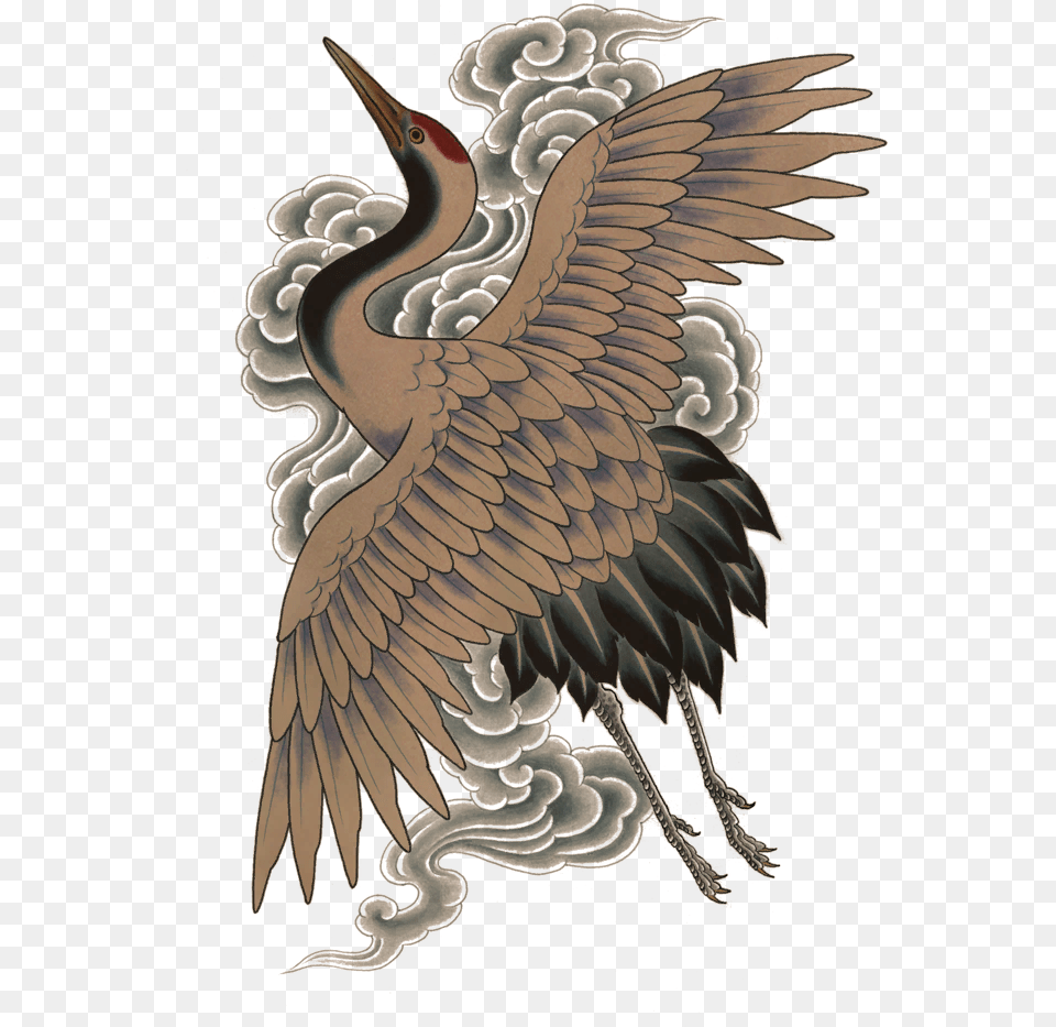 Naoki Katsuya Tattoo, Animal, Bird, Waterfowl Png