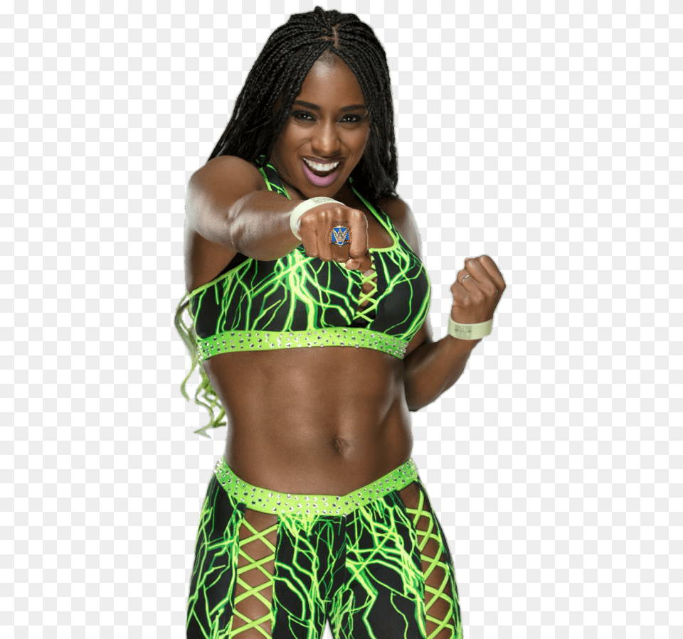 Naomi Wwe 2017 Wwe Team Bad, Finger, Body Part, Person, Hand Png Image