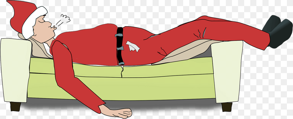 Nap Clipart, Person, Sleeping, Couch, Furniture Png