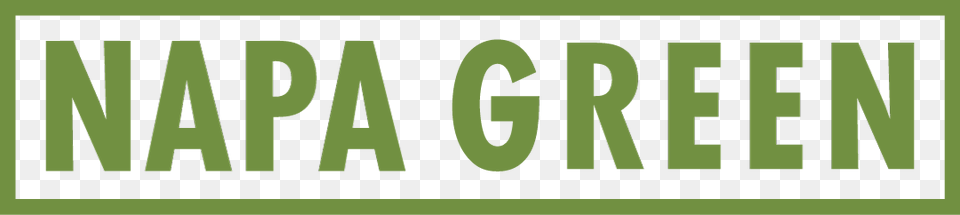 Napa Green Logo Sign, Text Free Png