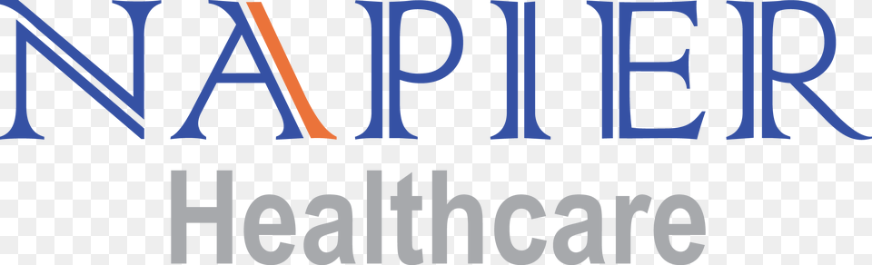 Napier Healthcare Logo, Text Free Png Download