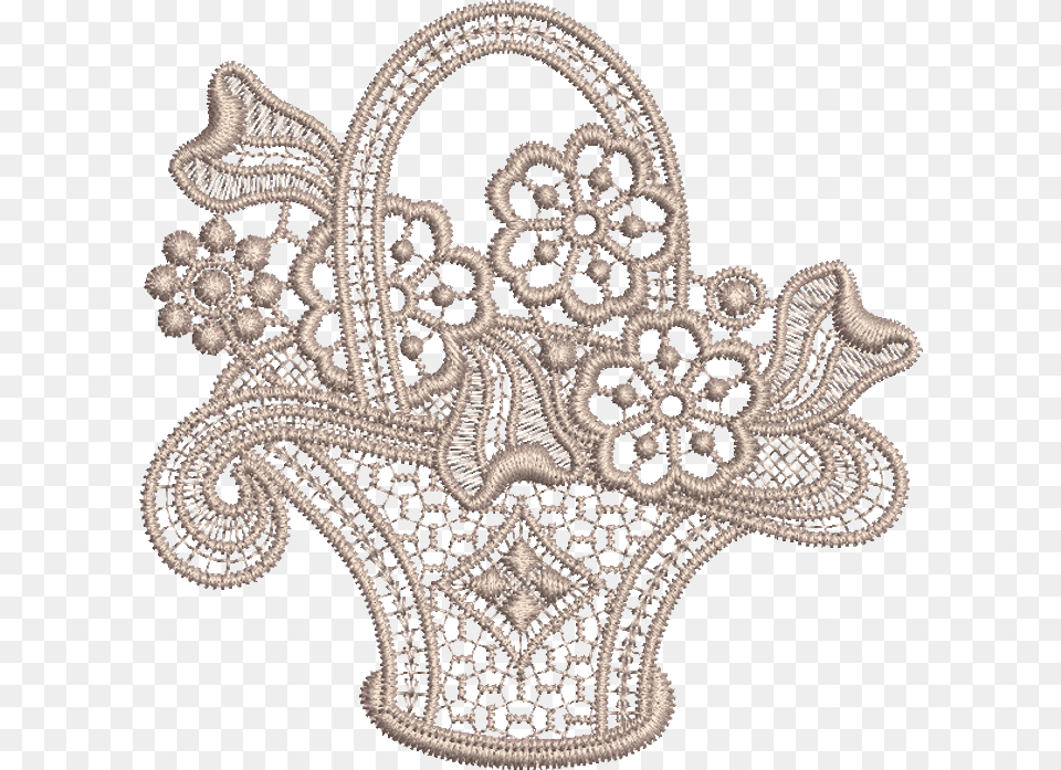 Napkin Embroidery Needlework, Lace, Pattern, Chandelier, Lamp Png Image