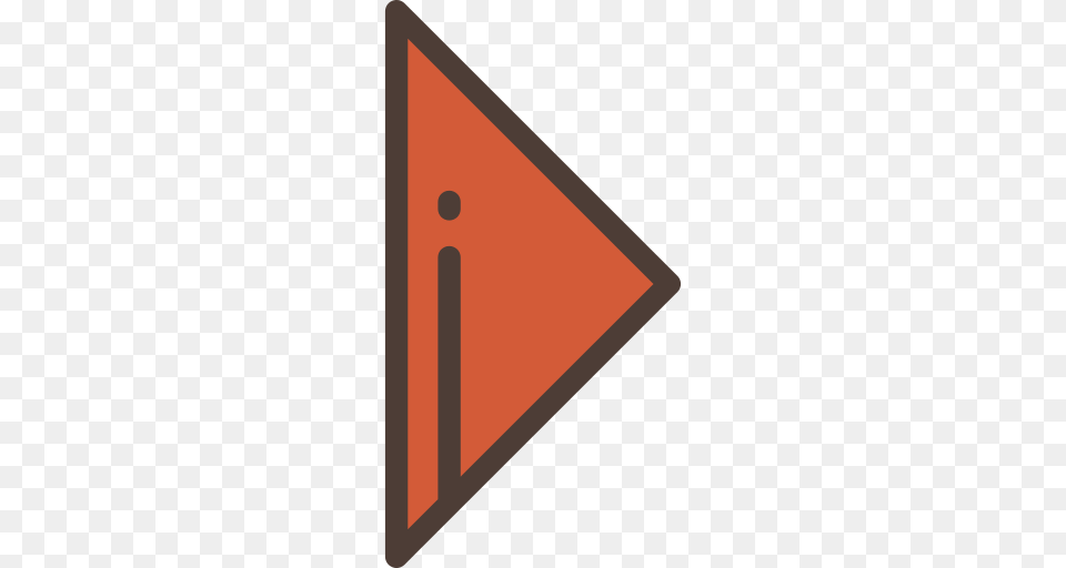 Napkin Icon, Triangle, Arrow, Arrowhead, Weapon Png