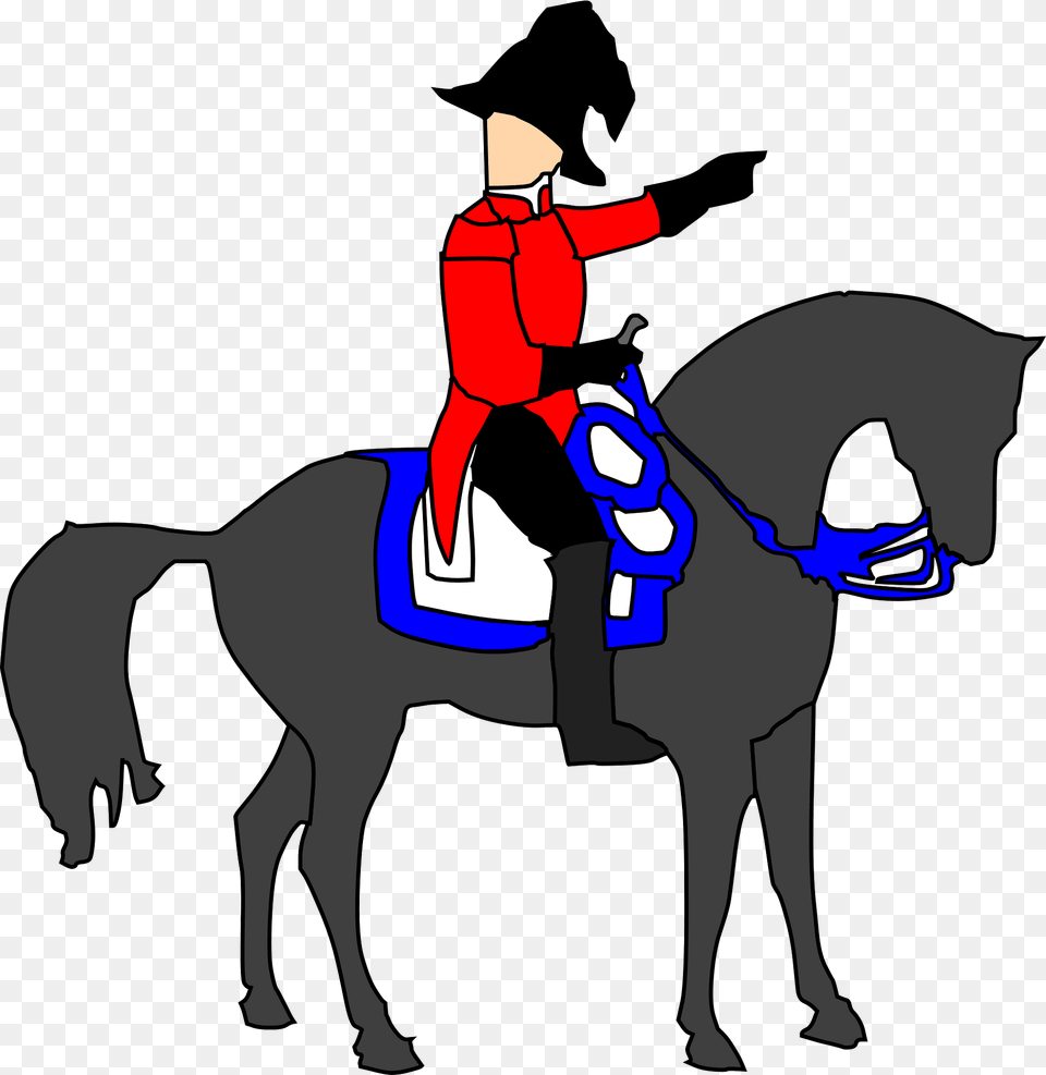 Napoleon Clipart, Person, Animal, Equestrian, Horse Free Transparent Png