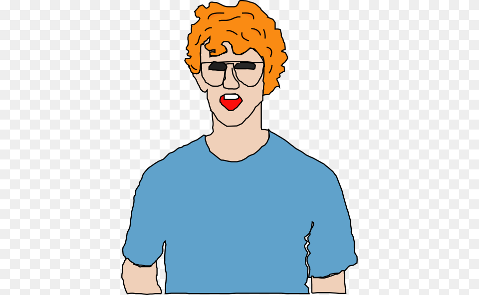 Napoleon Dynamite Clip Art Vector, Adult, Person, Man, Male Png Image