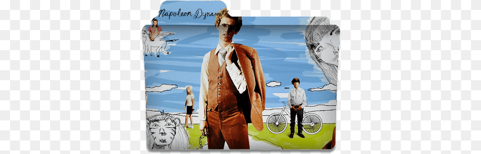 Napoleon Dynamite Napoleon Dynamite Movie 24x18 Print Poster, Vest, Clothing, Coat, Formal Wear Png Image