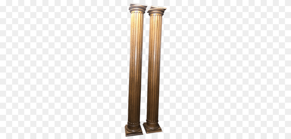 Napoleon Iii Style Tall Fluted Columns Sothebys Home, Architecture, Pillar Free Png Download