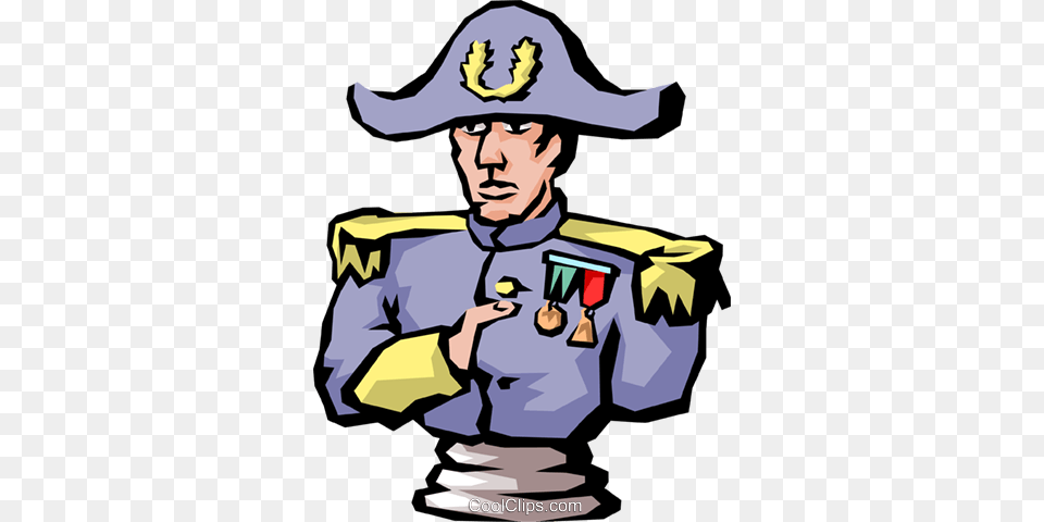 Napoleon Royalty Vector Clip Art Illustration, Adult, Person, Male, Man Png