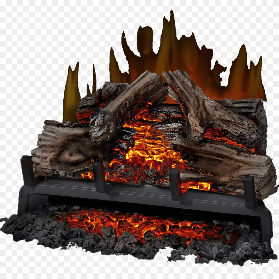 Napoleon Woodland Inch Electric Fireplace Insertlog Set, Indoors, Fire, Flame Free Png Download