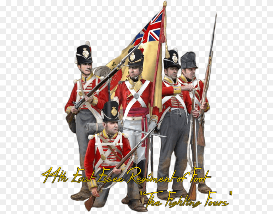 Napoleonic Wars British Army Warfare Soldiers 19th 44th East Essex Regiment Of Foot, Weapon, Rifle, Firearm, Gun Png Image