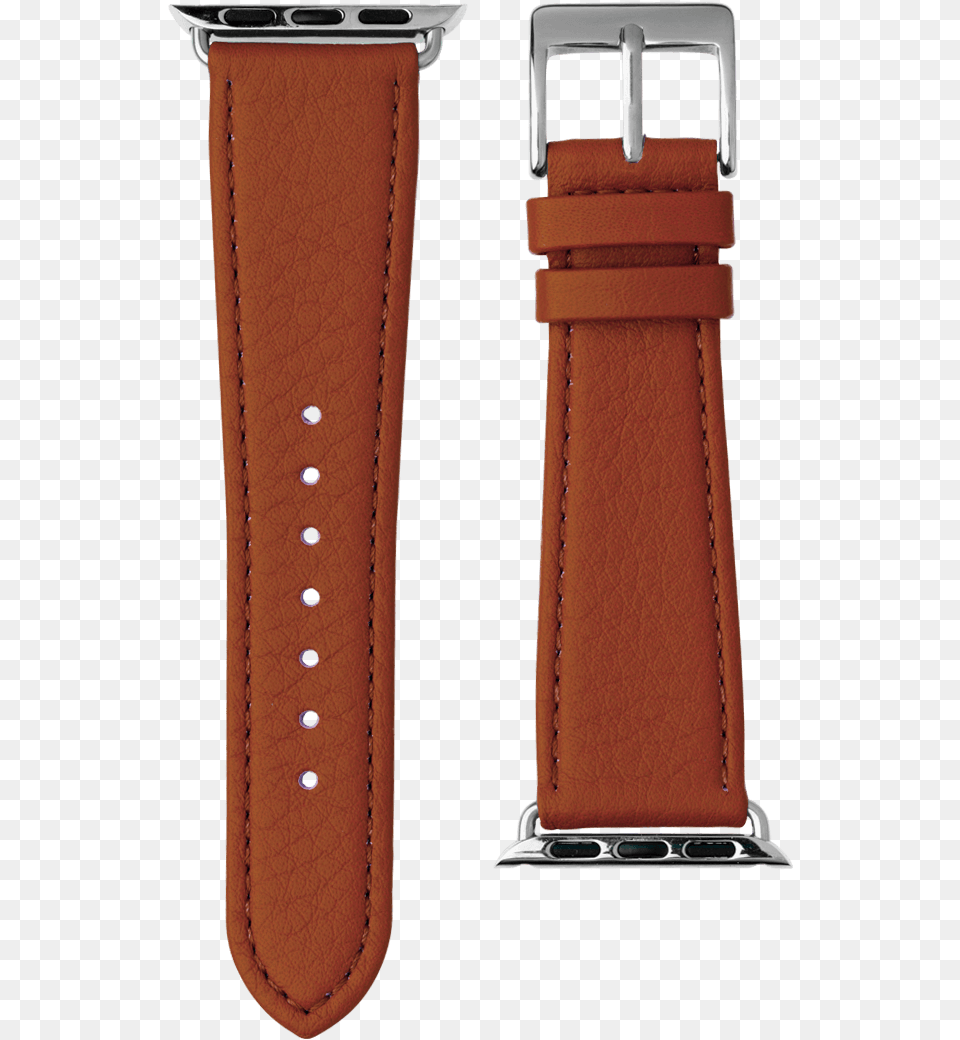 Nappa Leather Watch Band In Cognac For The Apple Watch Strap, Accessories, Belt, Buckle, Skateboard Png