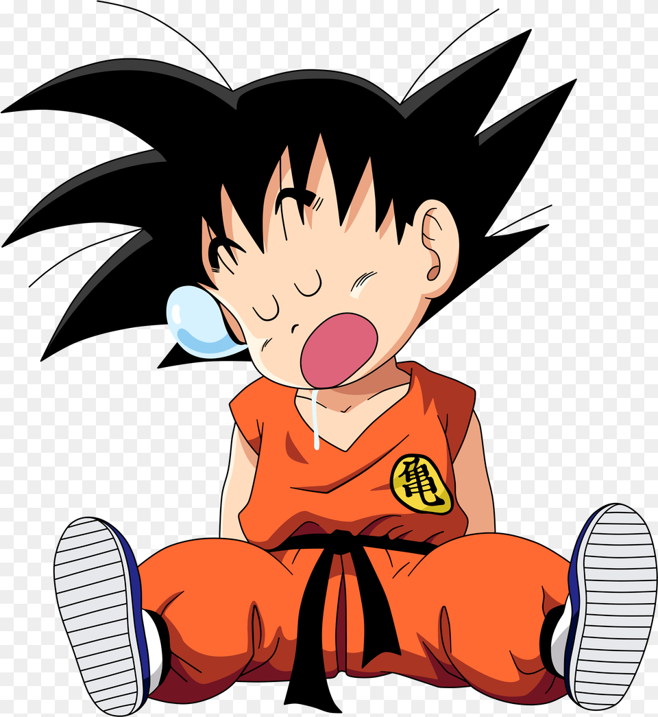 Napping Kid Goku Goku Kid, Book, Comics, Publication, Baby Free Transparent Png