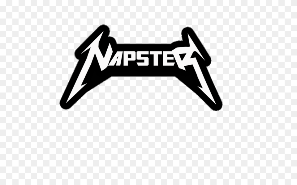Napster Napster In Metallica Font, Emblem, Symbol, Logo Free Png