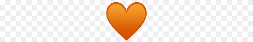 Naranja, Heart, Balloon Png Image