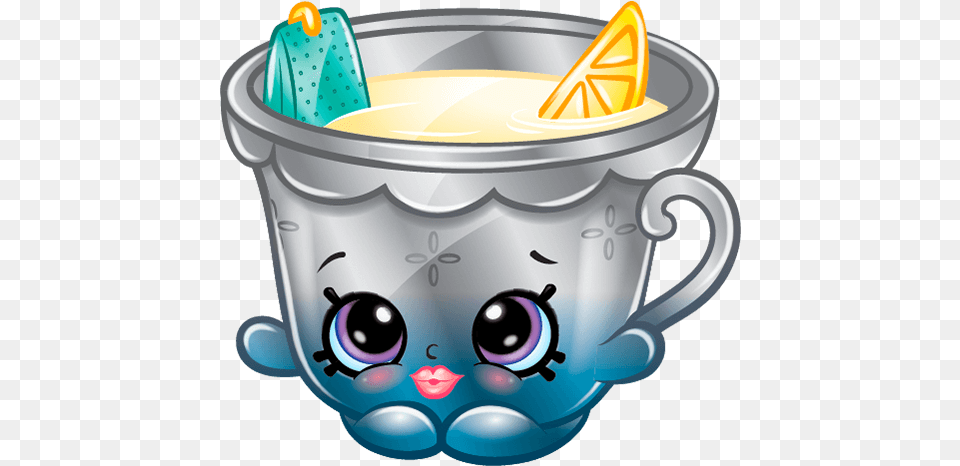 Naranja Bebida Shopkins Shopkinsworld Shopkin Shopkins Tea, Cup, Food, Meal, Bowl Png Image