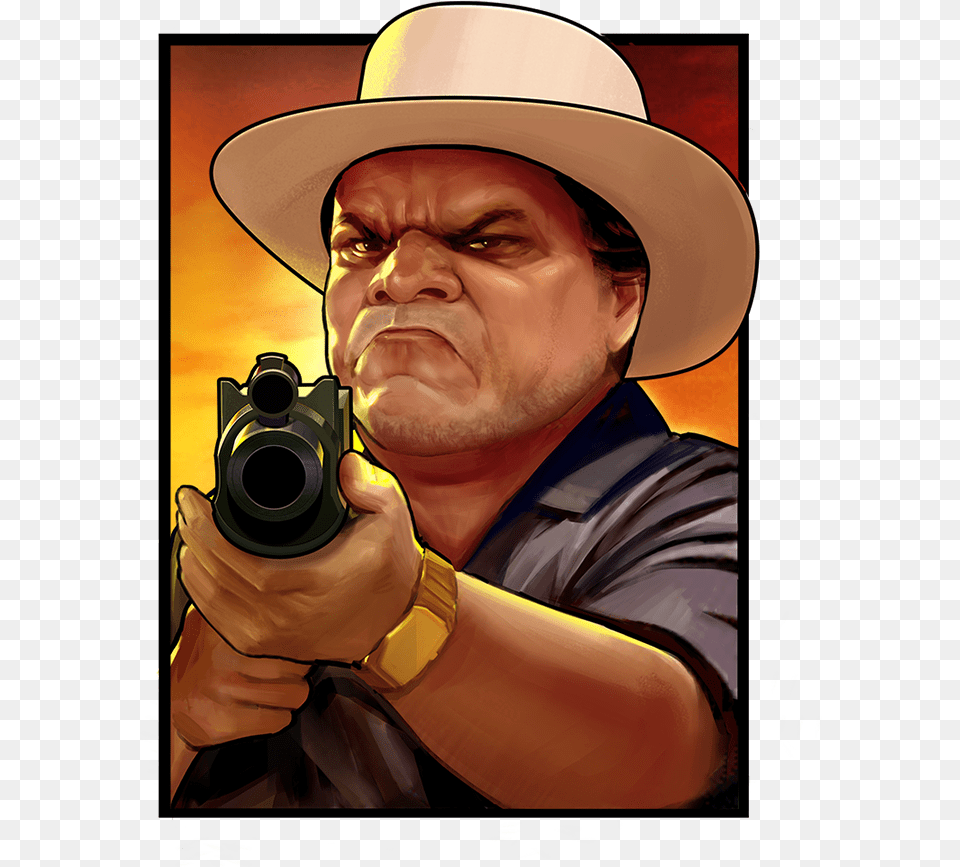 Narcos Slot, Weapon, Sun Hat, Photography, Photographer Free Png Download