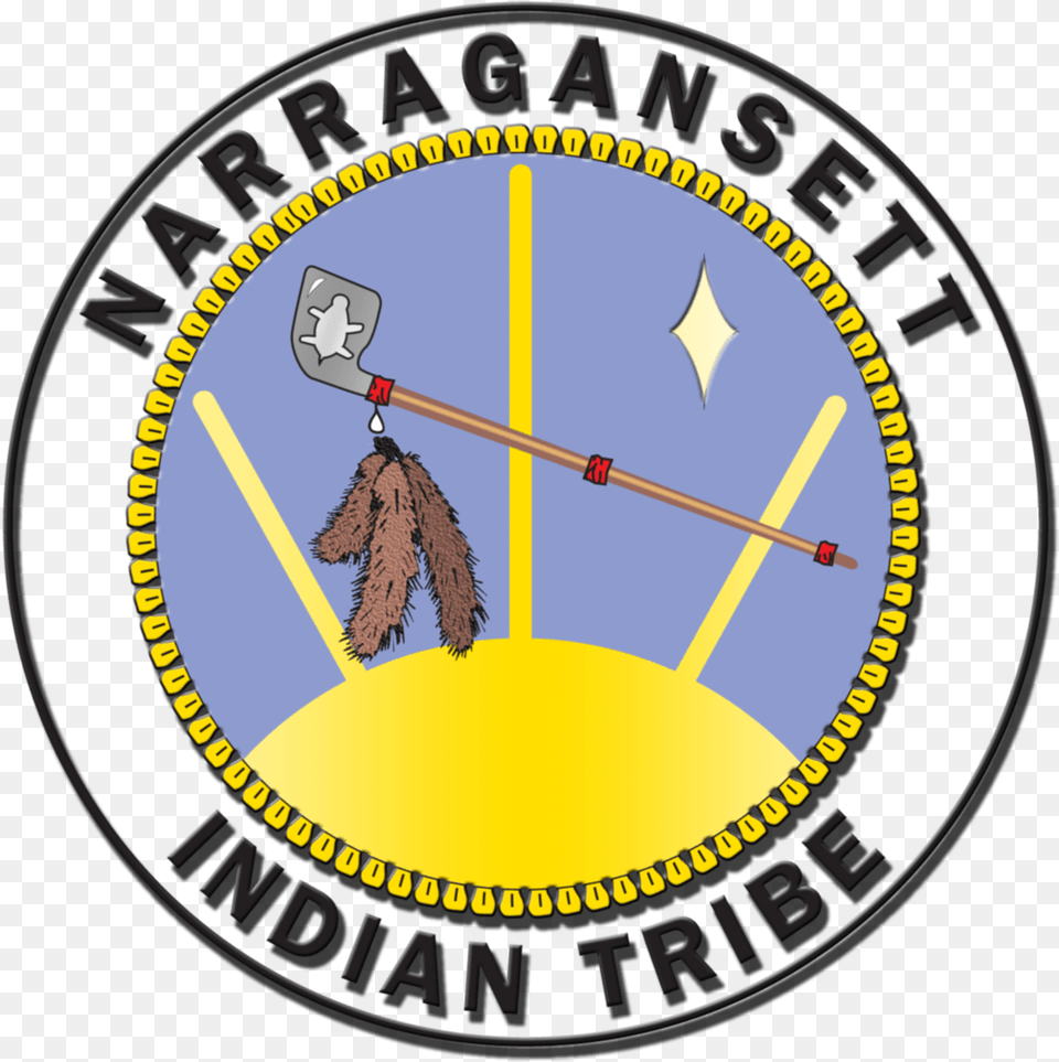 Narragansett Indian Logo Narragansett Tribe Flag, Emblem, Symbol, Arrow, Weapon Free Png Download