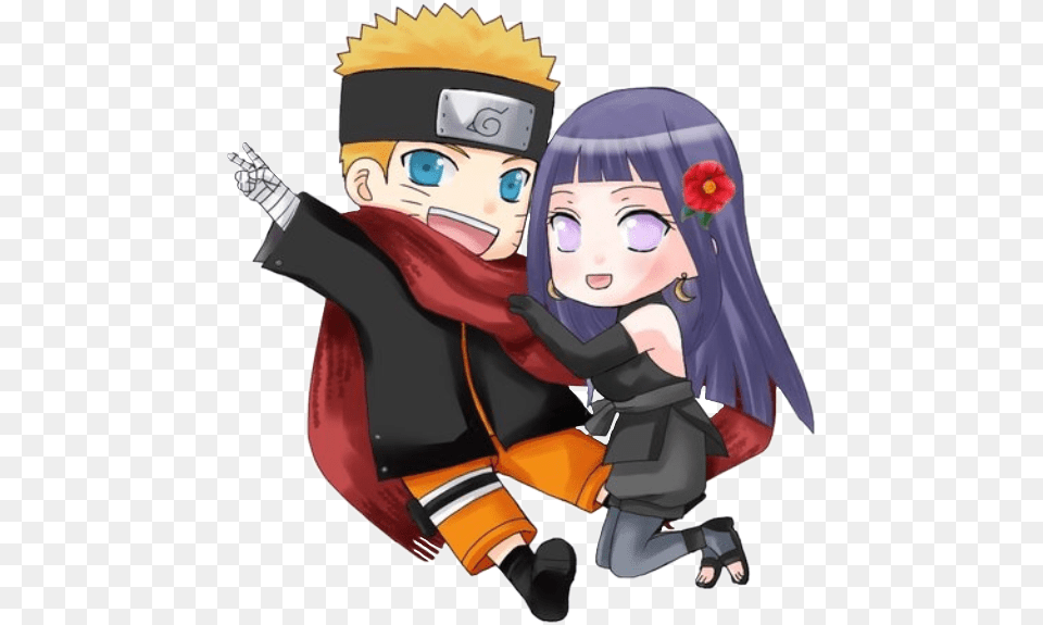 Naruhina Cartoon, Book, Comics, Publication, Person Png Image