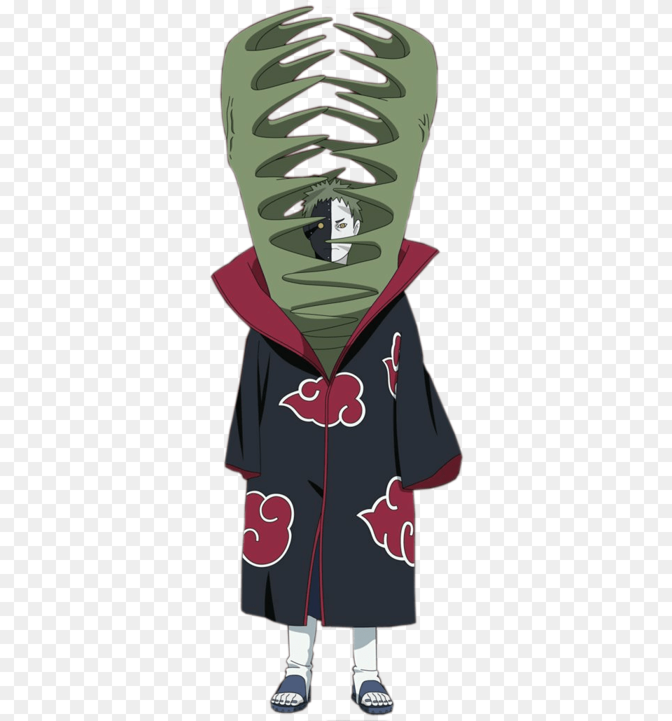 Naruto Akatsuki Zetsu, Cape, Clothing, Adult, Person Png Image