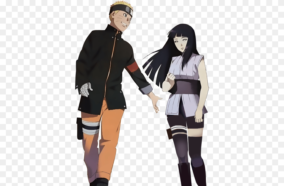 Naruto And Hinata, Adult, Publication, Person, Female Free Png