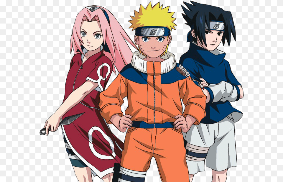 Naruto And His Friends, Adult, Publication, Person, Female Free Png